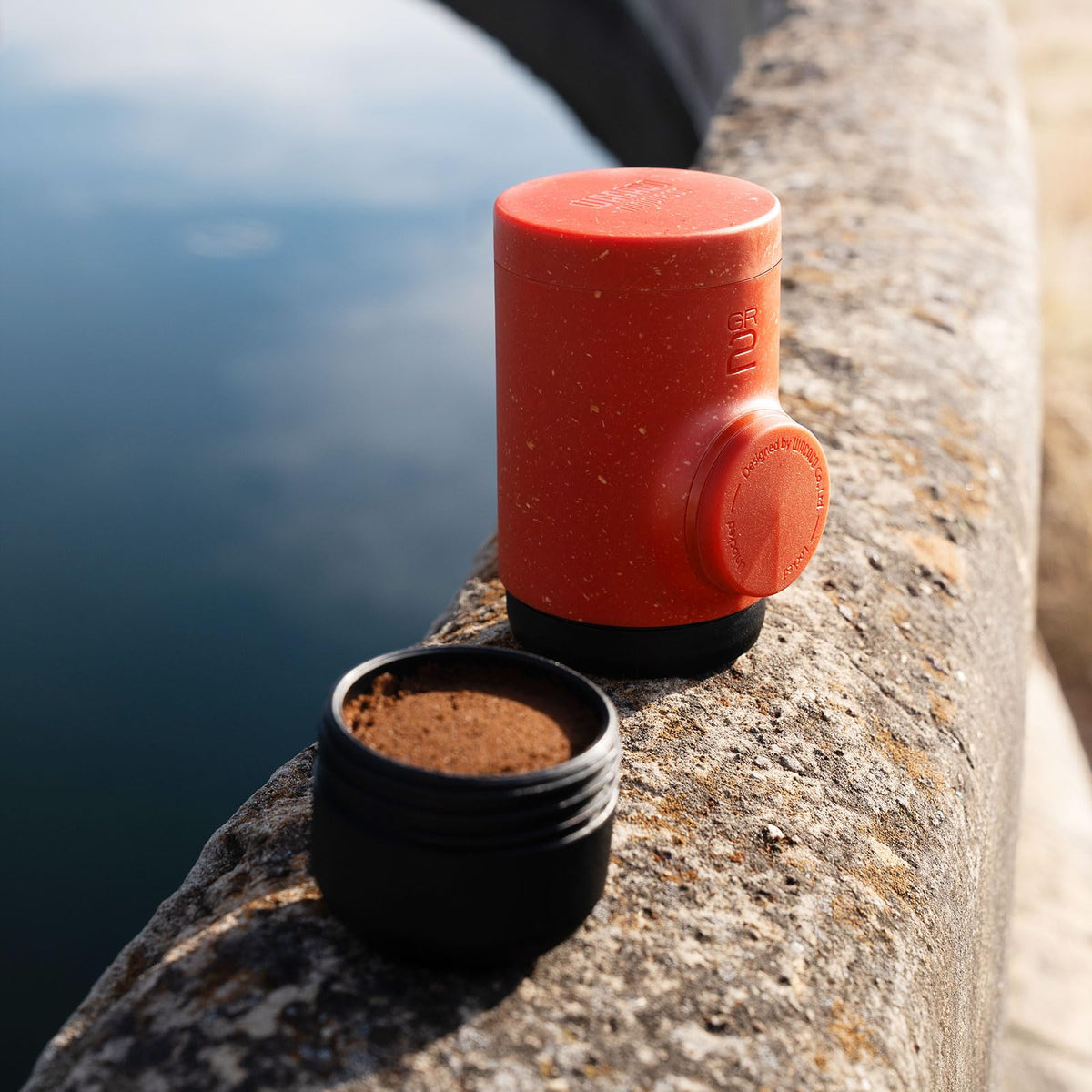 Wacaco Minipresso GR, Portable Espresso Machine, Compatible Ground Coffee, Hand Coffee Maker, Travel Gadgets, Manually Operated, Perfect for Camping, Hiking