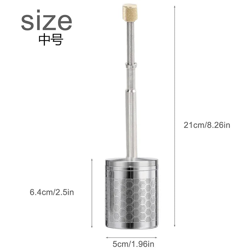 FinalPress Portable Coffee And Loose Leaf Tea Infuser