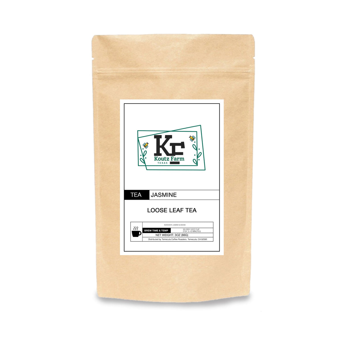 Jasmine Green Tea (Loose Leaf Tea)