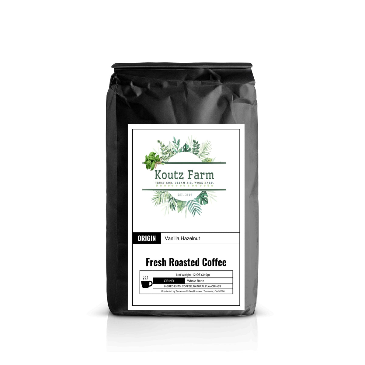 Vanilla Hazelnut Coffee Blend