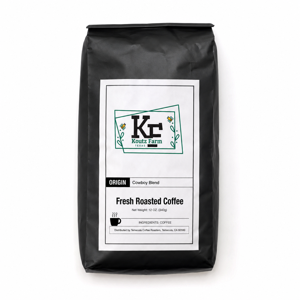Cowboy Blend Medium-Dark Roast Coffee